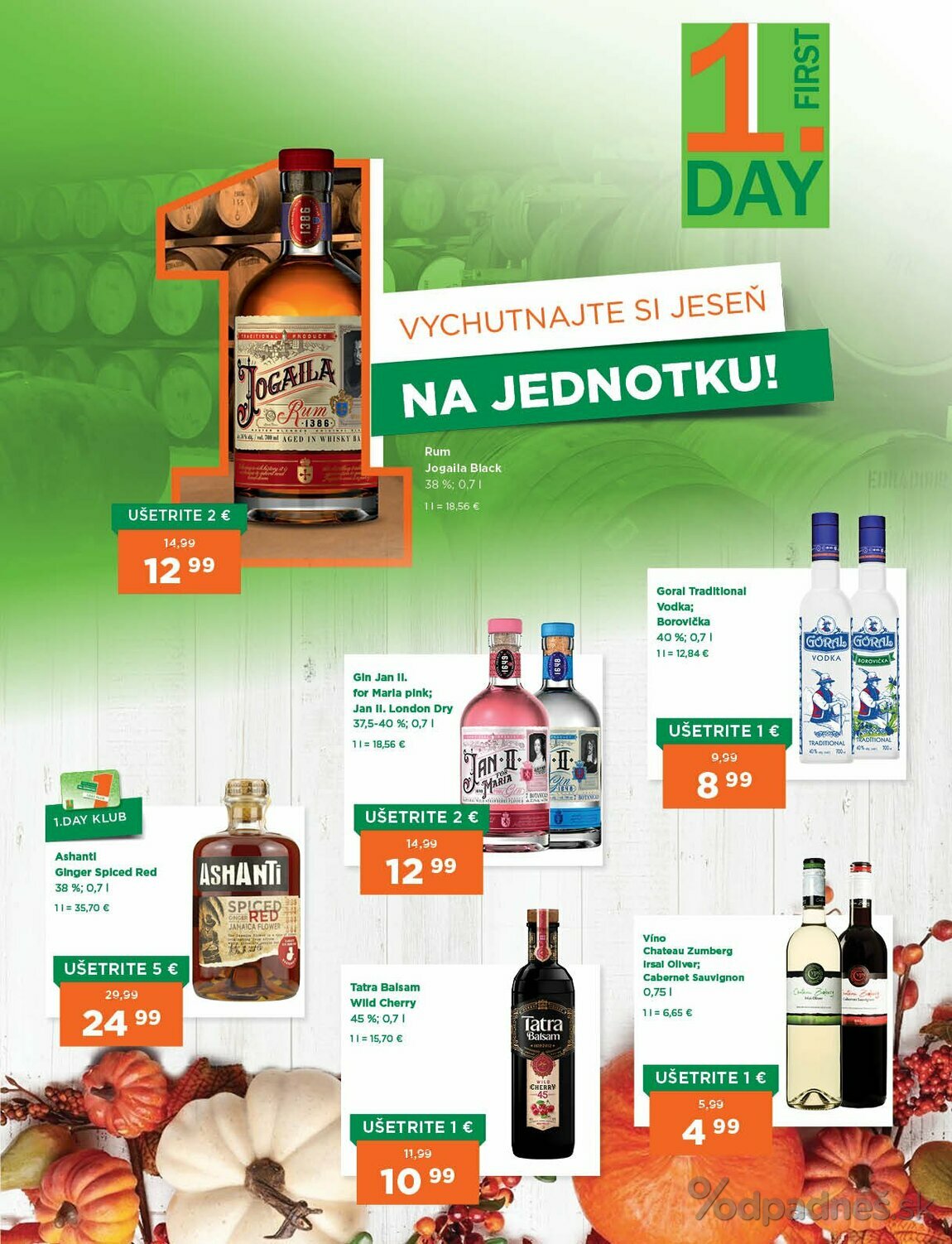 1. stránka 1day.sk letáku