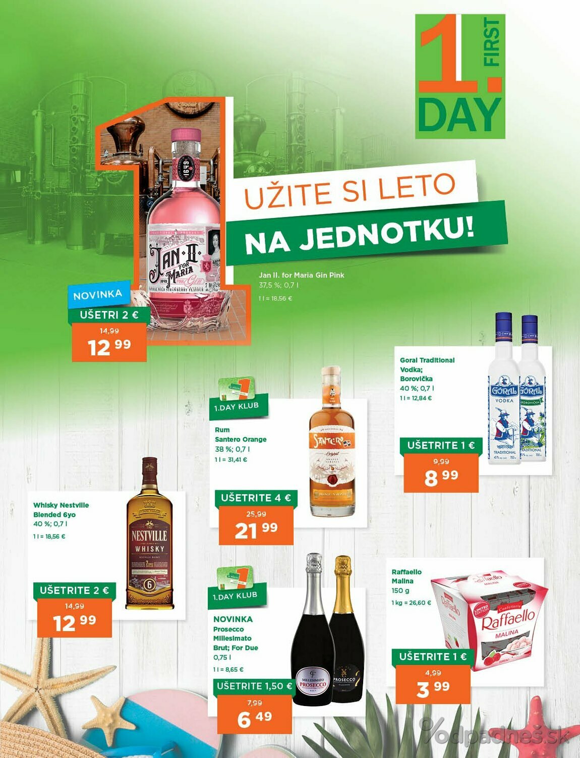 1. stránka 1day.sk letáku