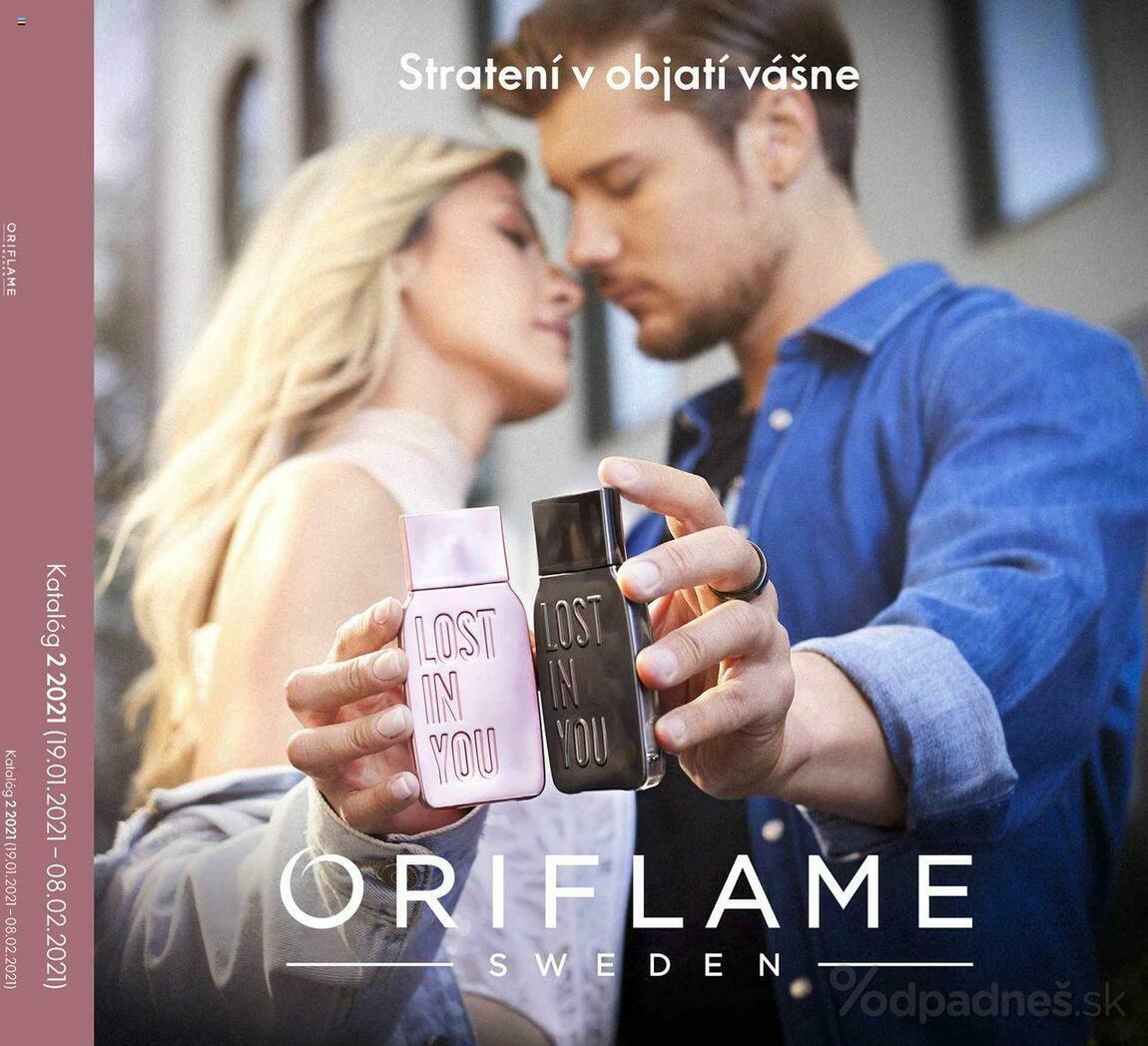 1. stránka Oriflame letáku