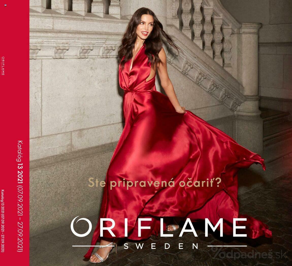 1. stránka Oriflame letáku