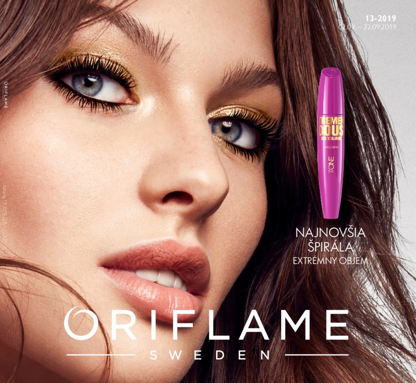 1. stránka Oriflame letáku
