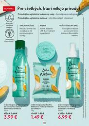 100. stránka Oriflame letáku