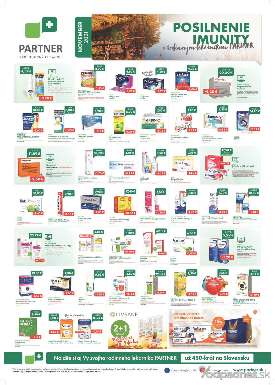 1. stránka Jazmín letáku