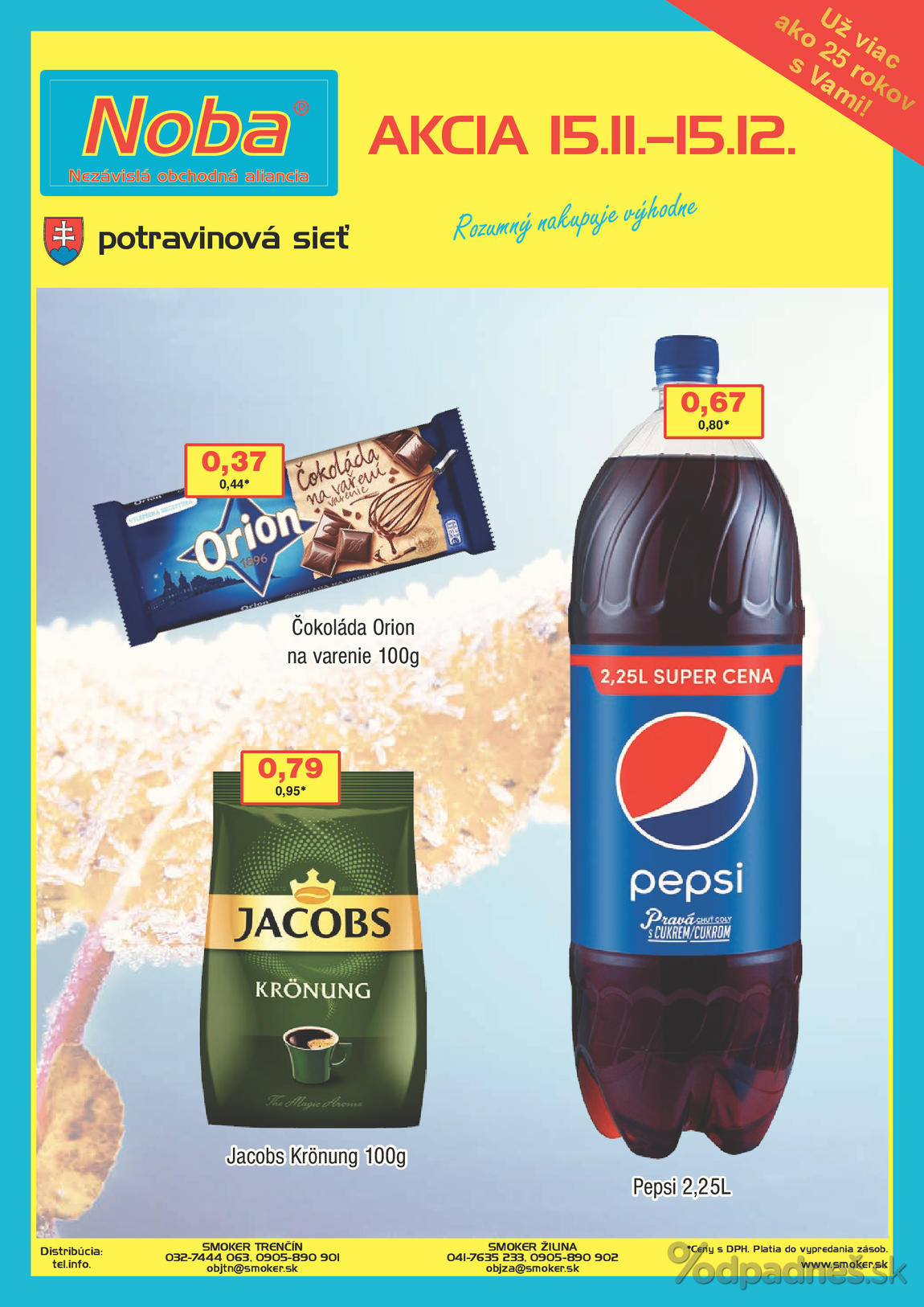 1. stránka Smoker letáku