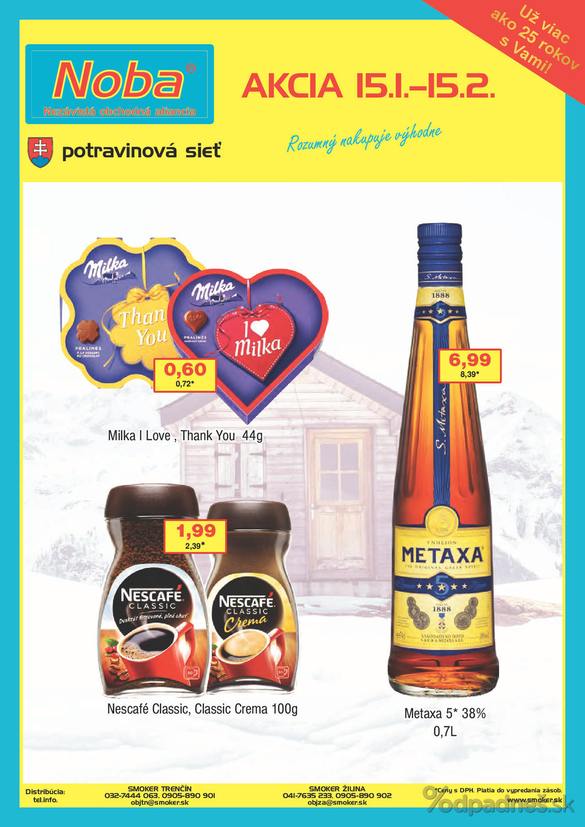 1. stránka Smoker letáku