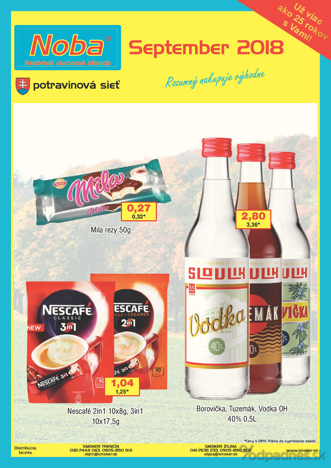 1. stránka Smoker letáku