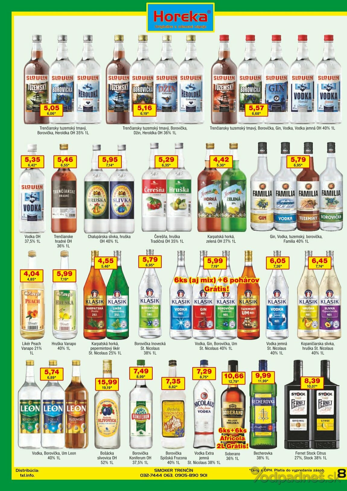 1. stránka Smoker letáku