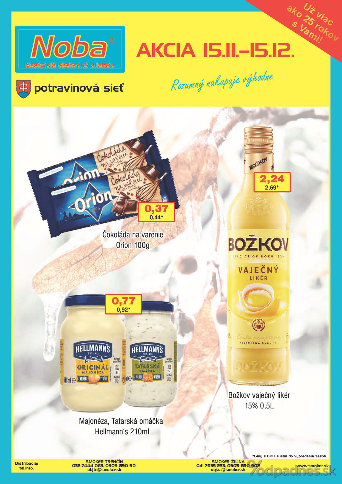 1. stránka Smoker letáku