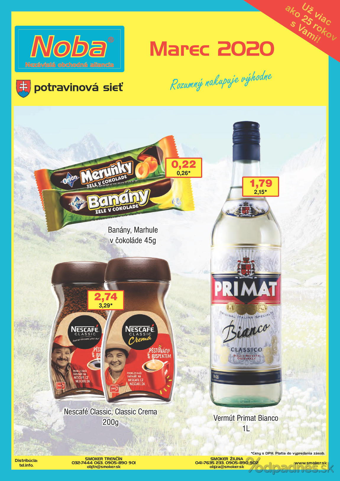 1. stránka Smoker letáku