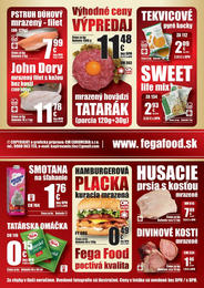 8. stránka Fega Food letáku
