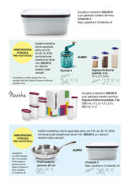 3. stránka Tupperware letáku