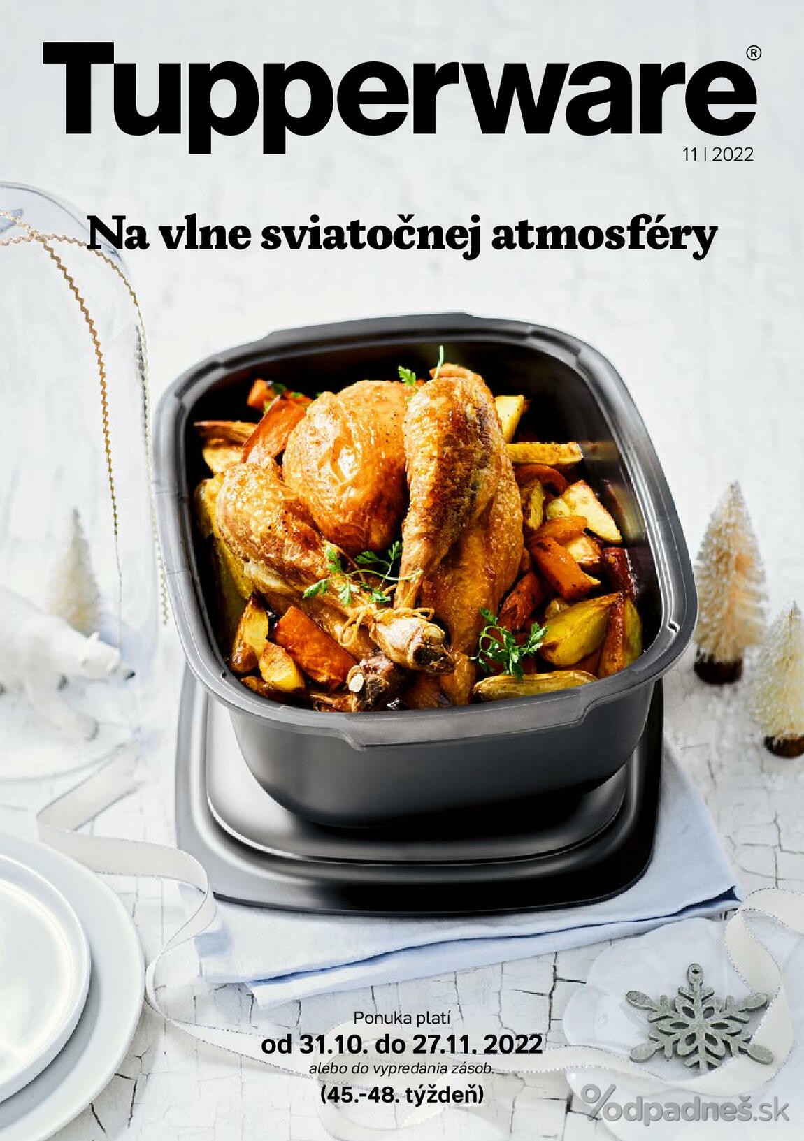 1. stránka Tupperware letáku