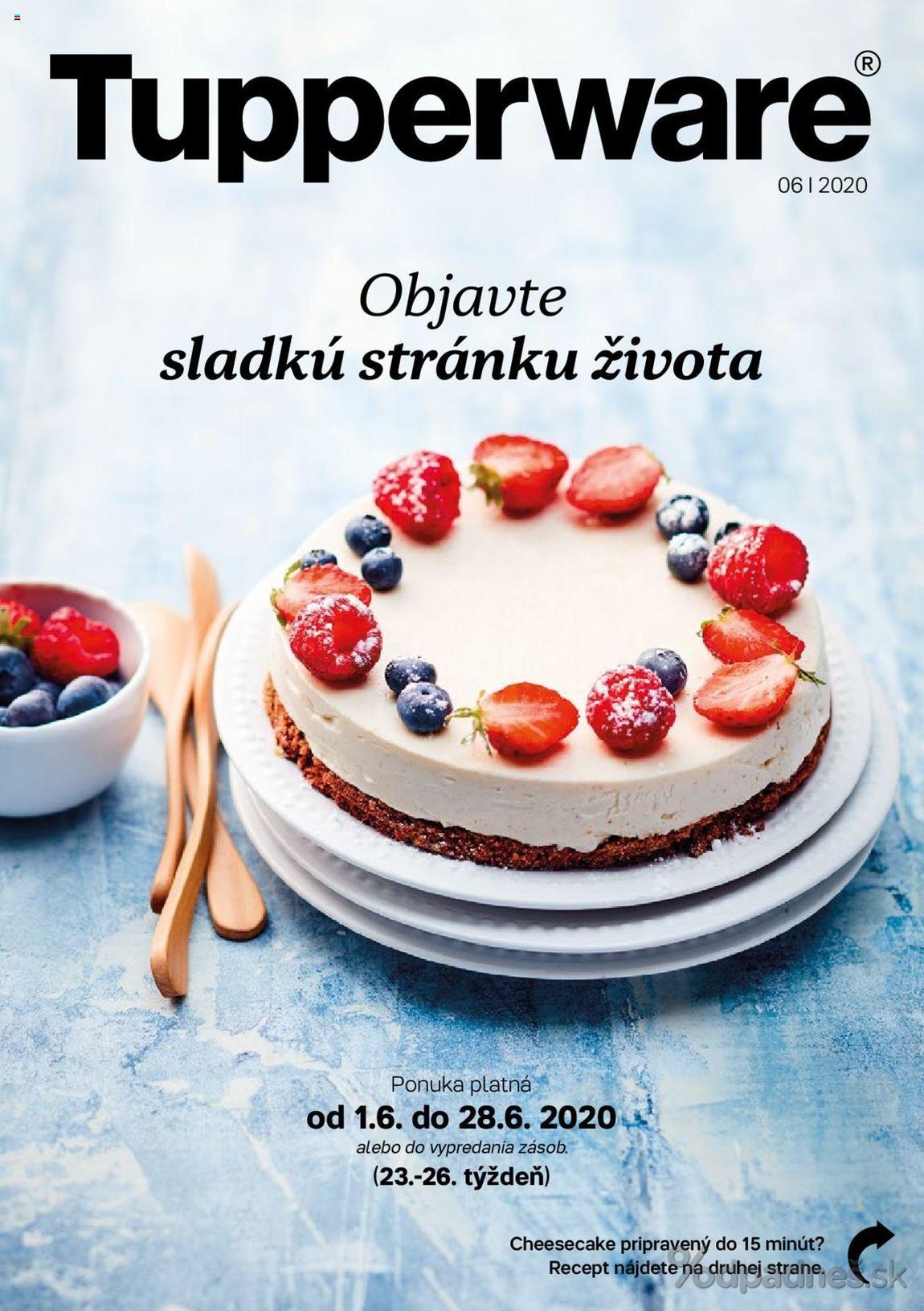 1. stránka Tupperware letáku