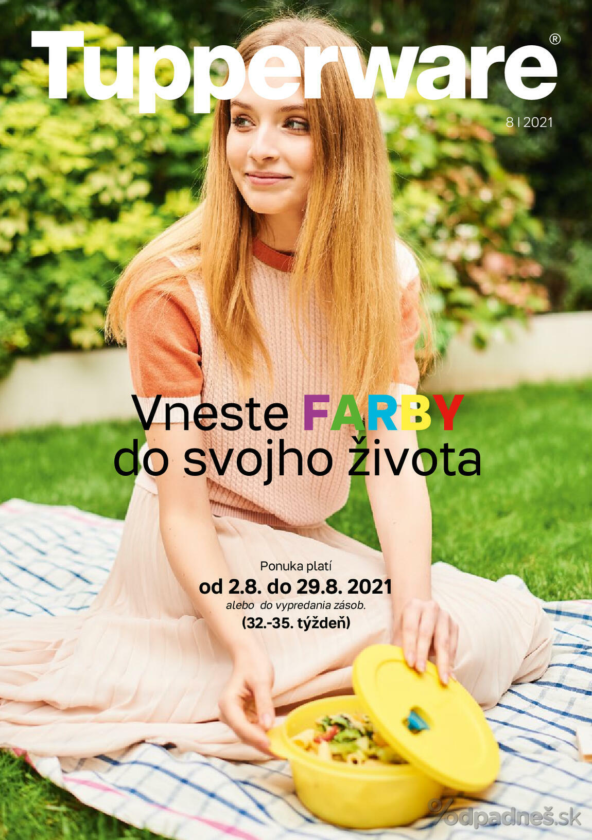 1. stránka Tupperware letáku
