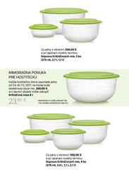 3. stránka Tupperware letáku