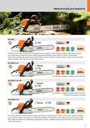 27. stránka Stihl letáku