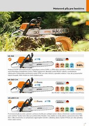 27. stránka Stihl letáku