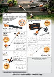 8. stránka Stihl letáku