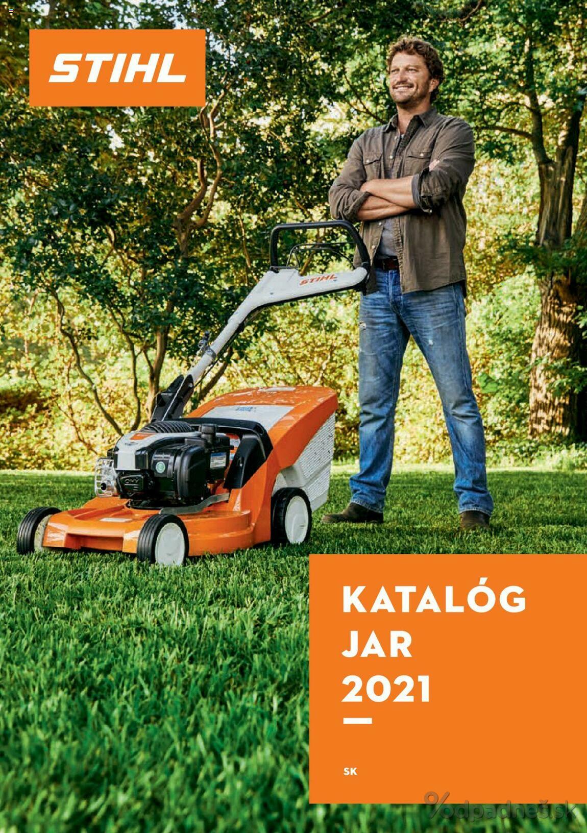 1. stránka Stihl letáku