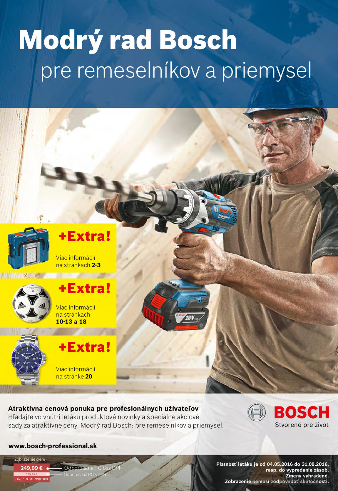 1. stránka BOSCH letáku