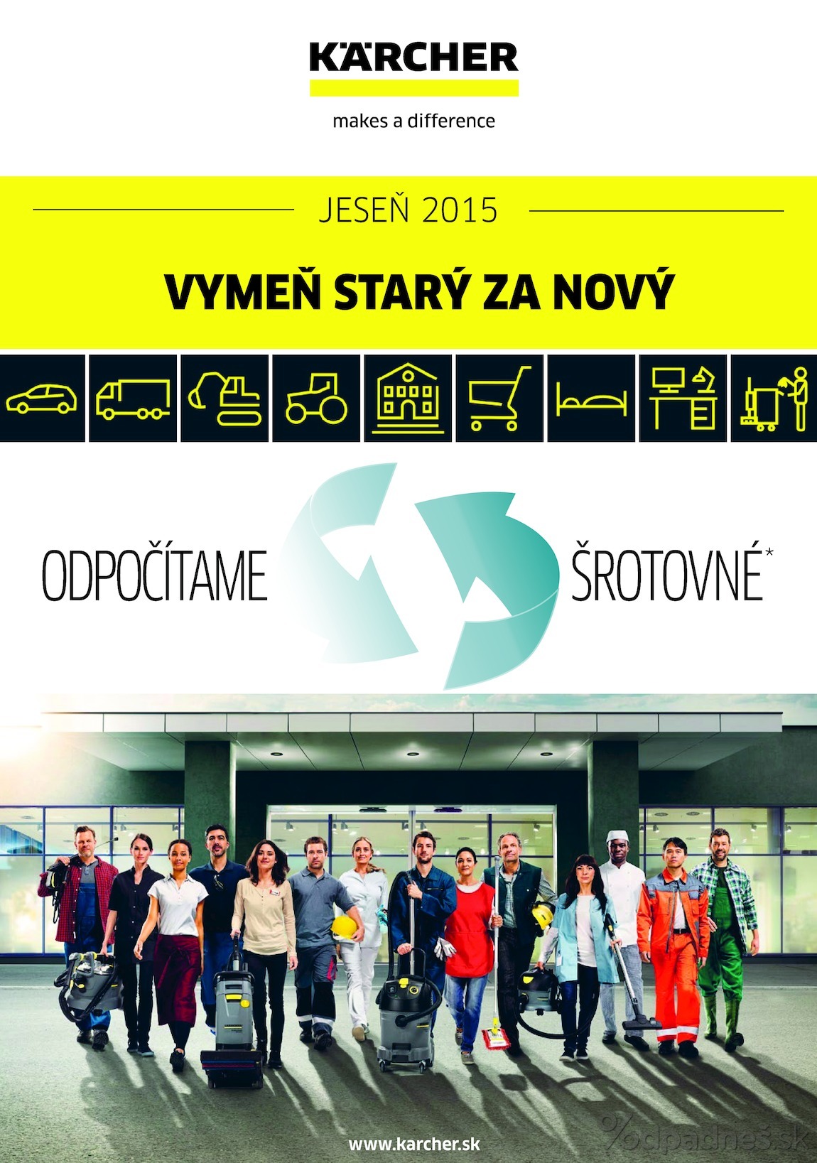 1. stránka Kärcher letáku