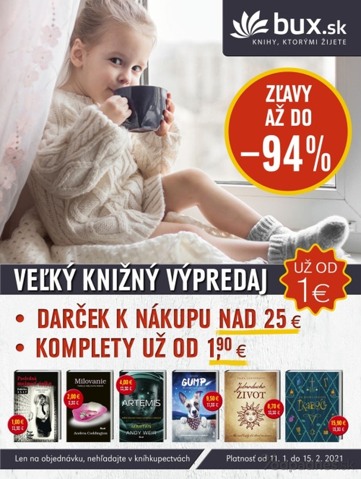 1. stránka Media klub letáku