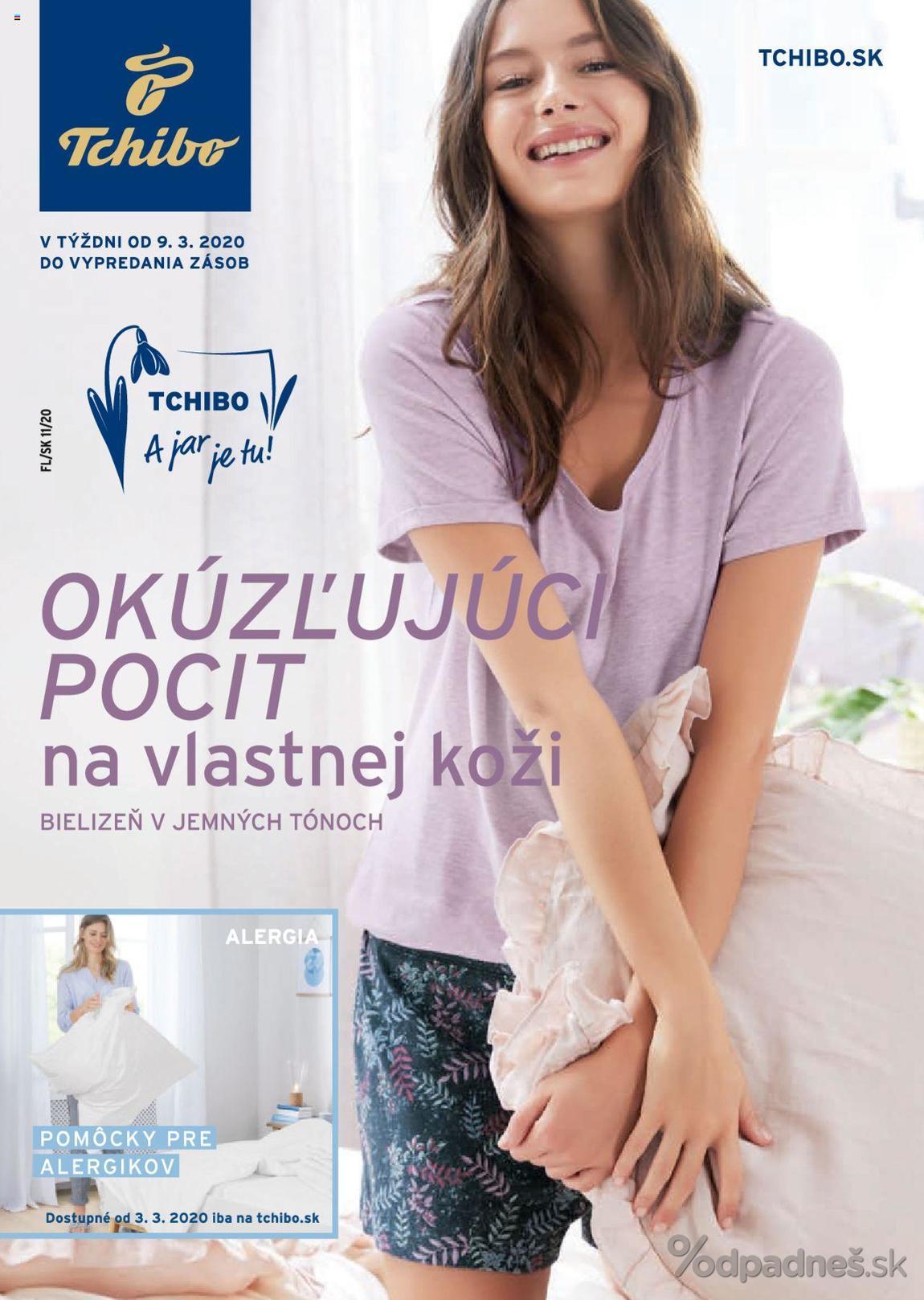 1. stránka Tchibo letáku