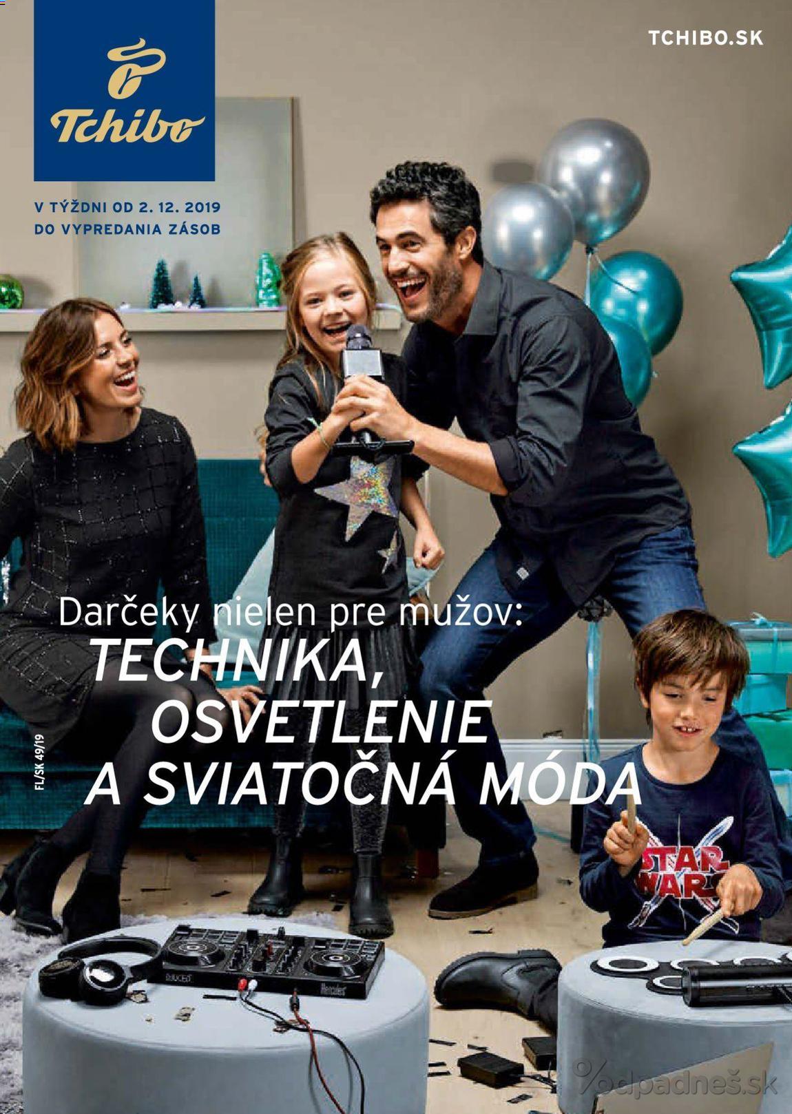 1. stránka Tchibo letáku