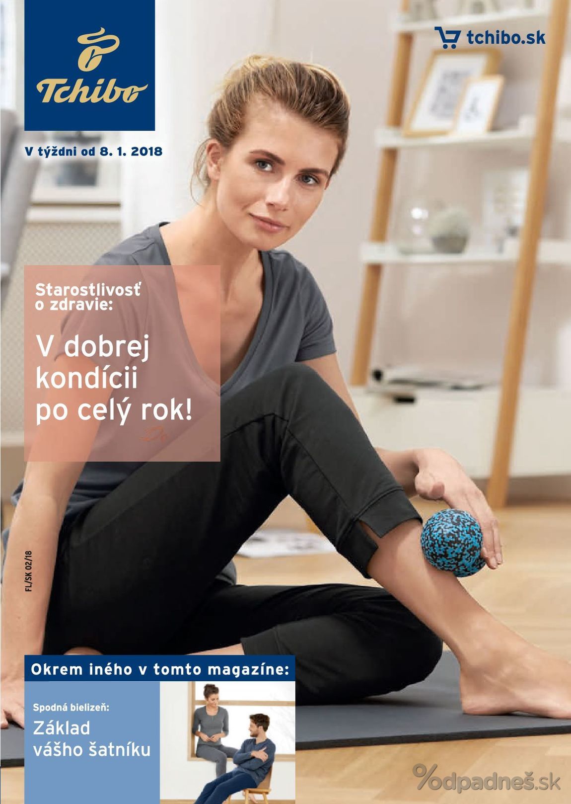 1. stránka Tchibo letáku