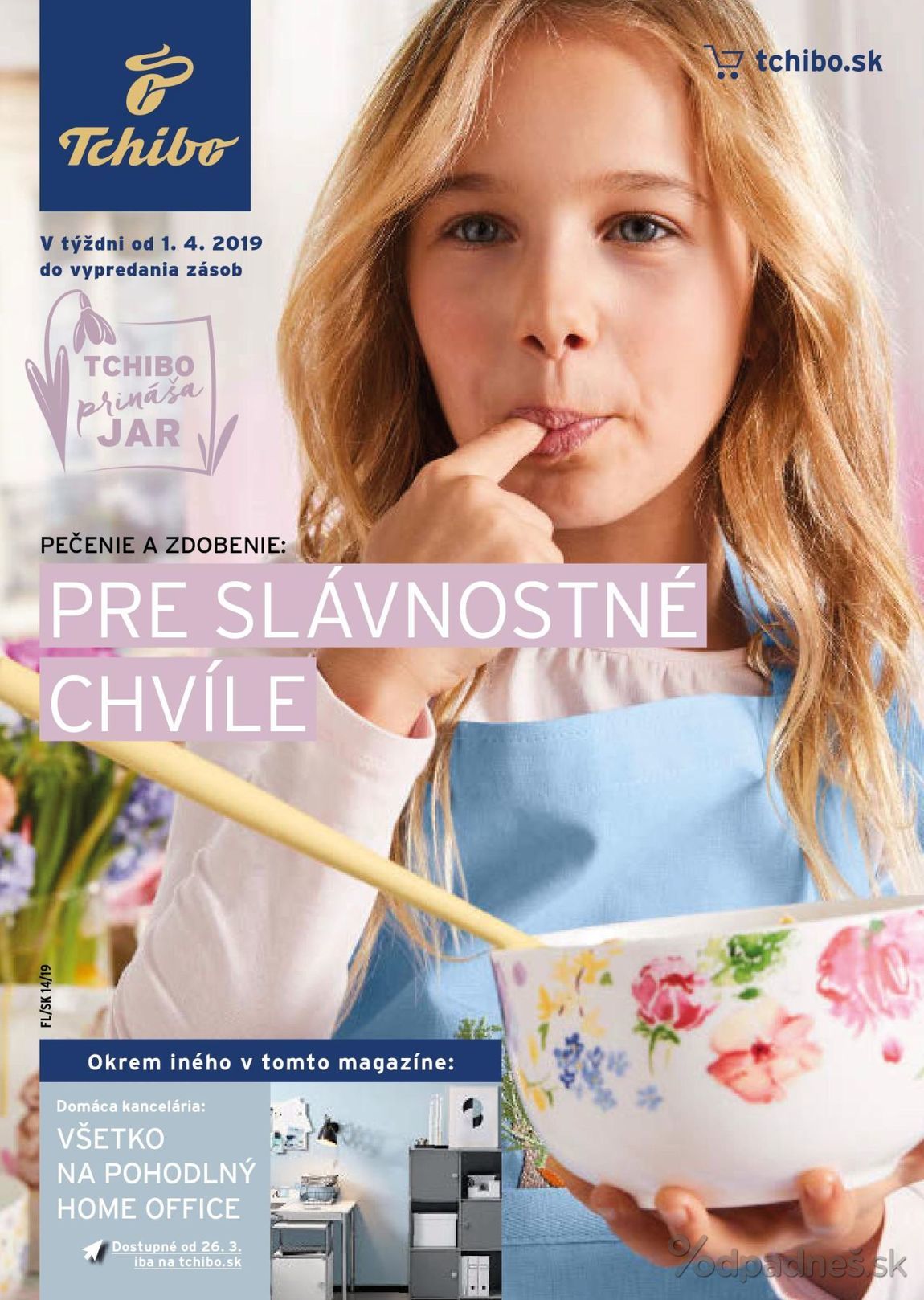 1. stránka Tchibo letáku