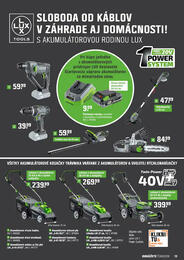 19. stránka OBI letáku