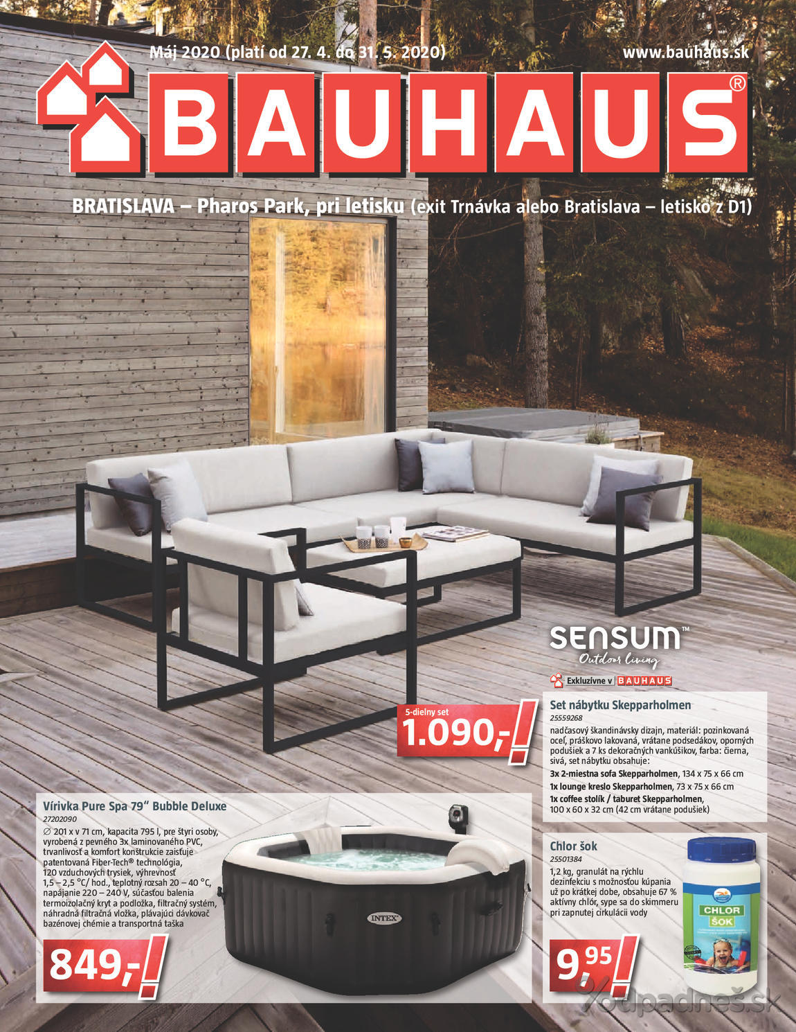 1. stránka BAUHAUS letáku