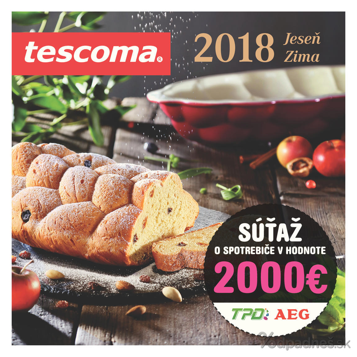 1. stránka Tescoma letáku