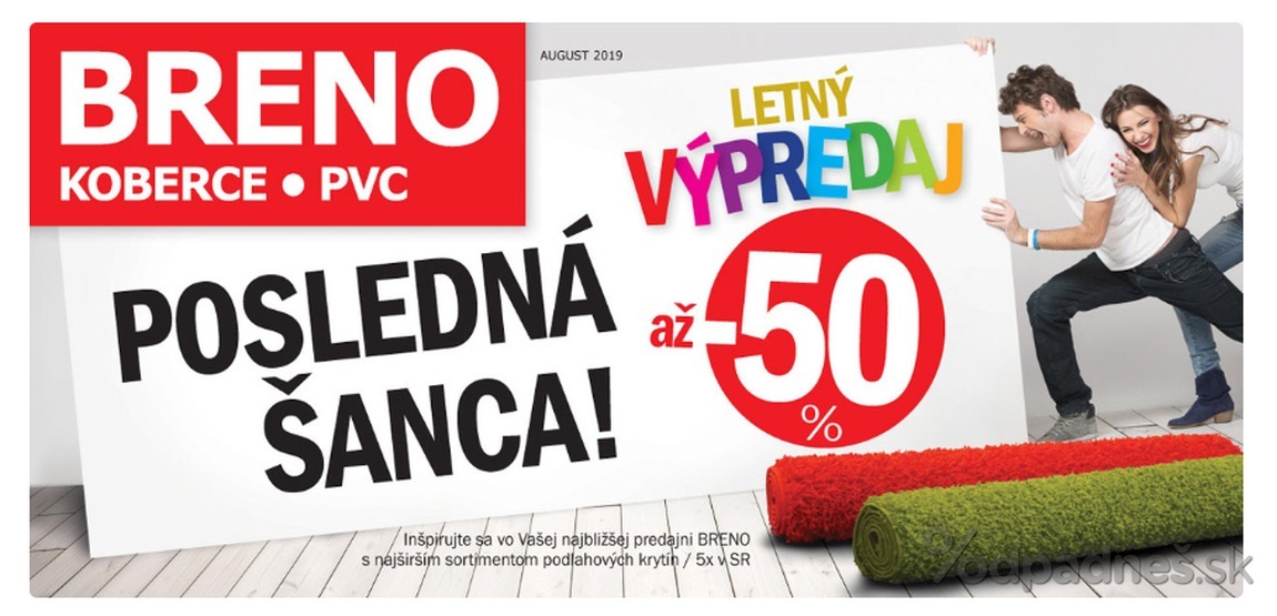 1. stránka BRENO letáku