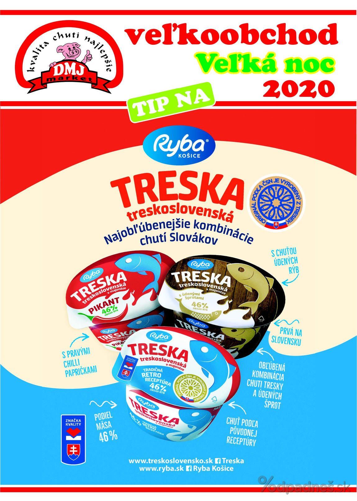 1. stránka DMJ market letáku