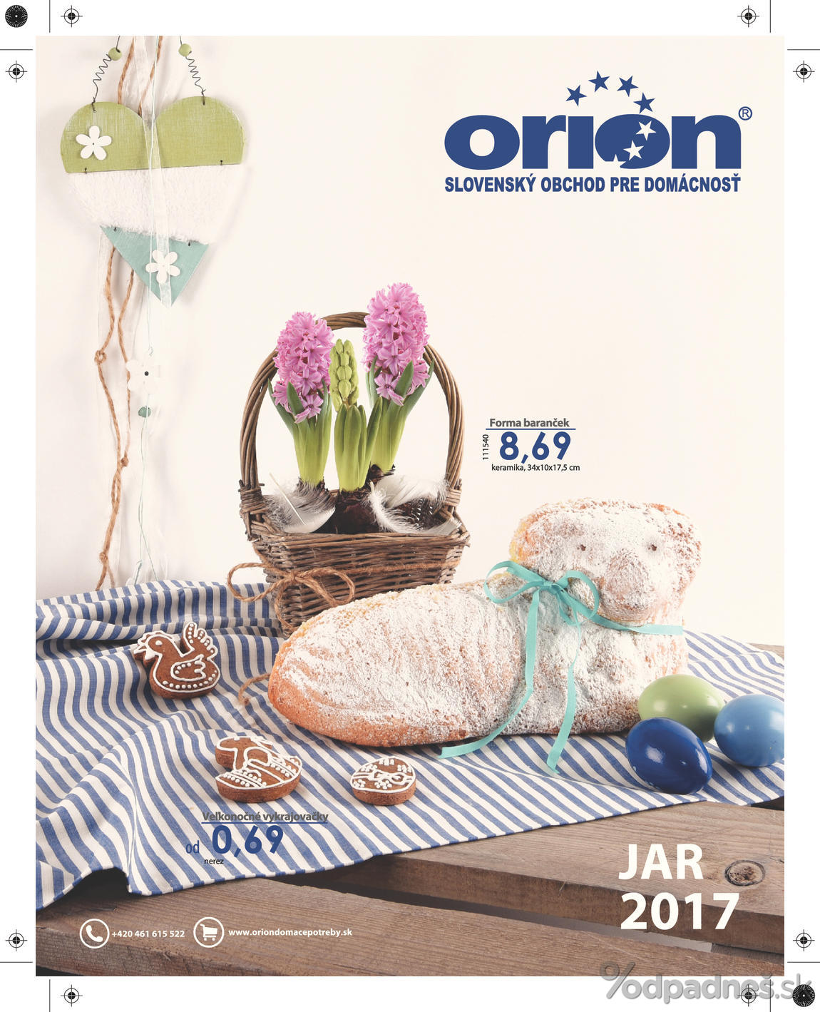 1. stránka Orion letáku