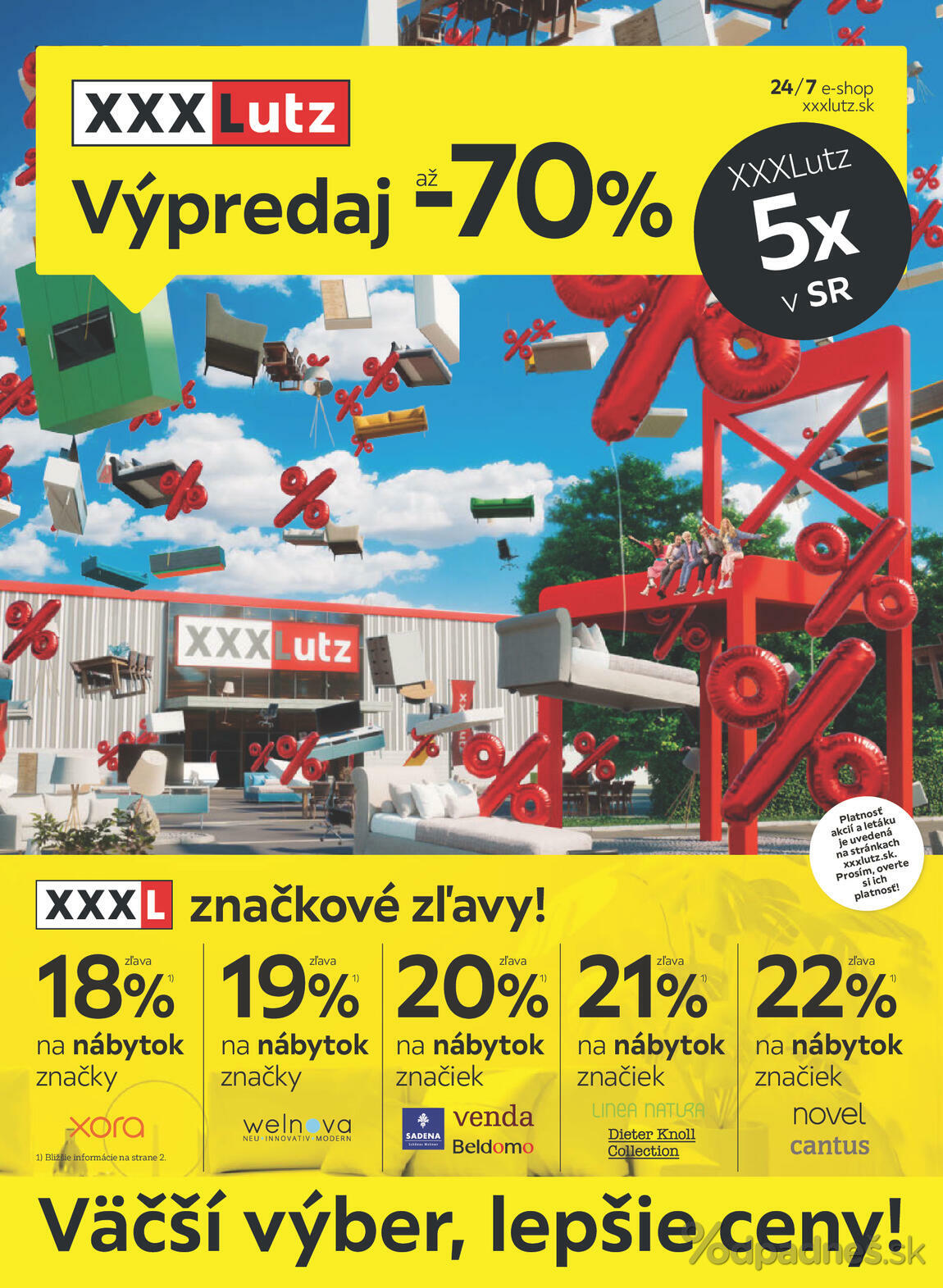 1. stránka XXXLutz letáku