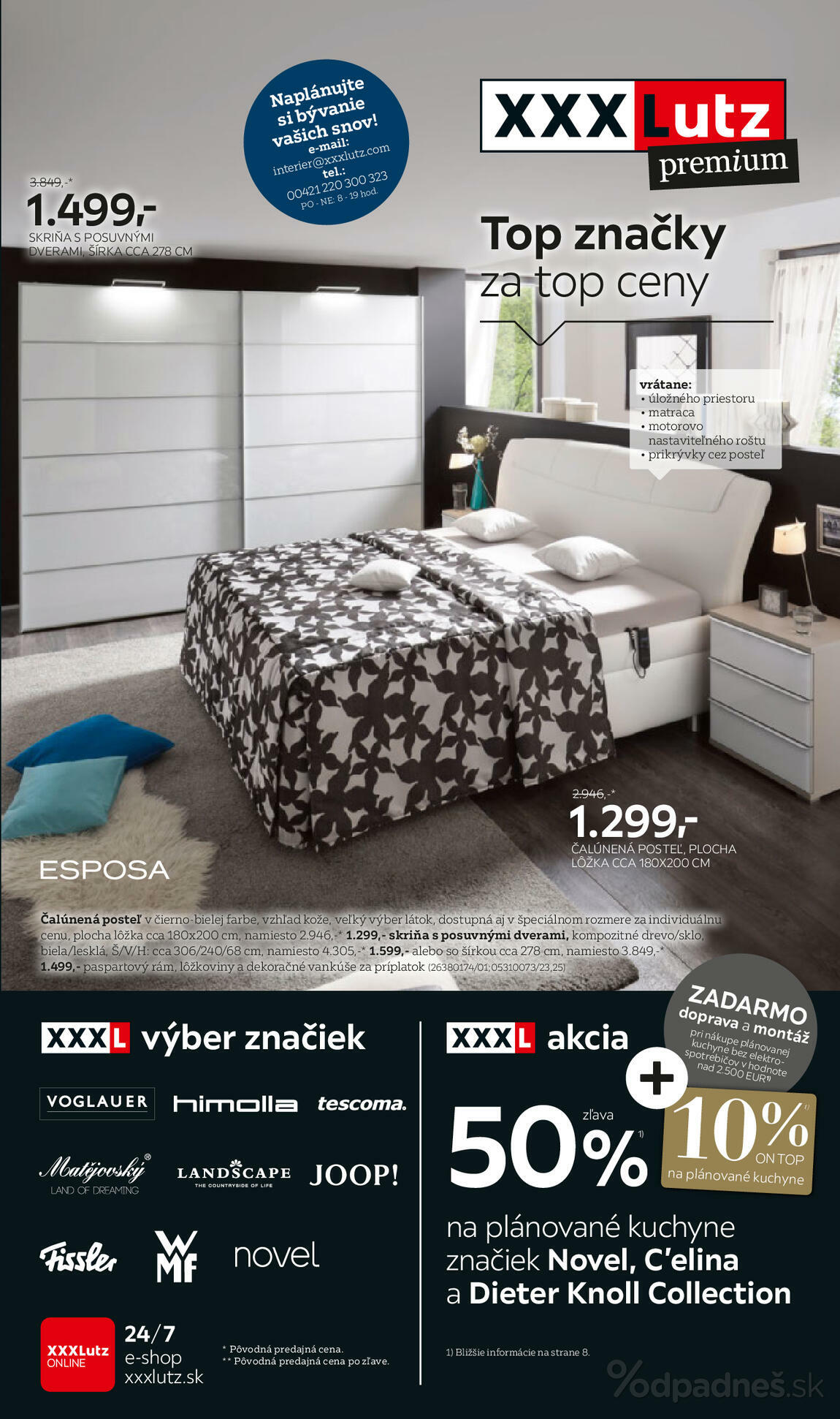 1. stránka XXXLutz letáku